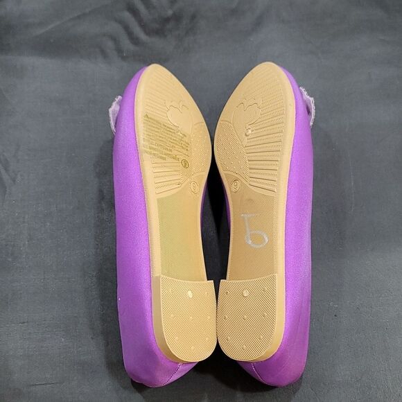 BRAND NEW TOP-MODA RHINESTONE BOWNOT ALMOND TOE FLATS - Picture 12 of 14